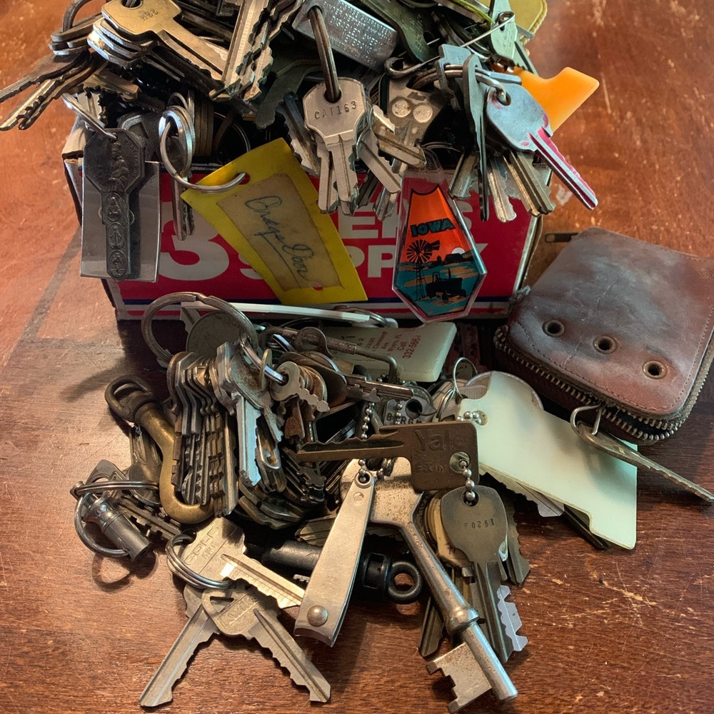 Vintage LOT of Keys